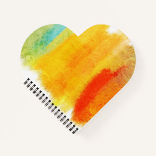 Vintage Abstract Painting Notebook