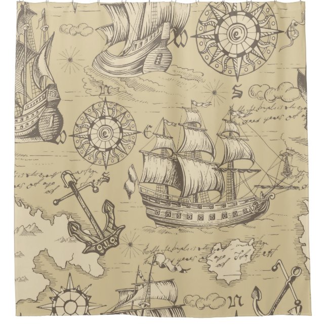 Vintage abstract seamless pattern on the theme of  (Front)