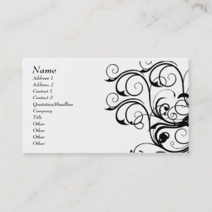 Vintage Abstract Template Card - Customized