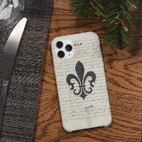 Vintage Accents French Ephemera Fleur De Lis