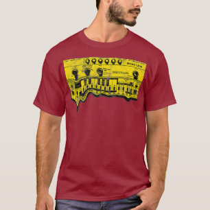 Vintage Acid Synthesizer Retro Bass Synth Studio T-Shirt
