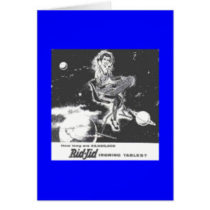 Vintage Ad 1950 Ironing Board