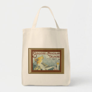 Vintage Ad Biscuits Chocolat Delacre Tote Bag