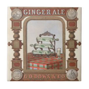 Vintage Ad For Belfast Ginger Ale. 2 Tile