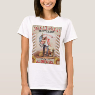 Vintage Ad For Golden Sheaf Bitters T-Shirt