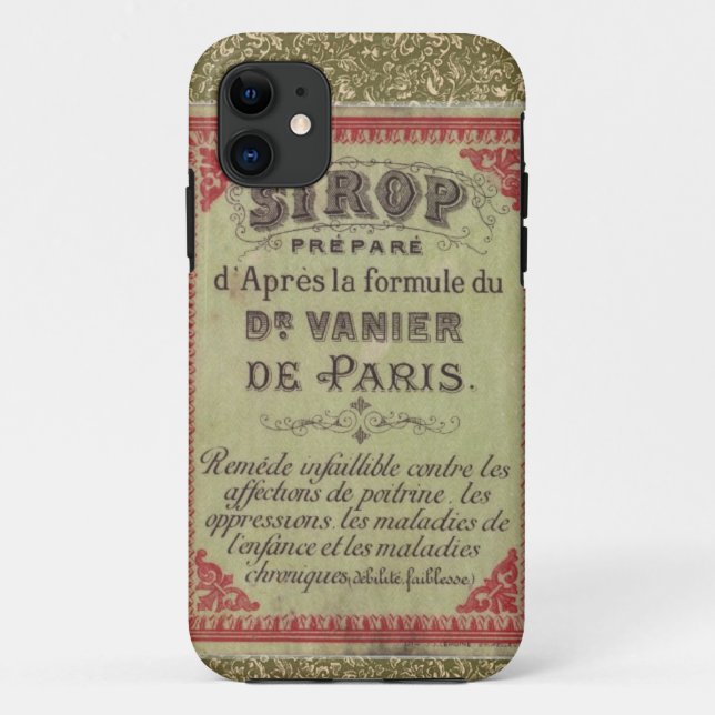 Vintage Ad French De Paris iPhone 5 Cover (Back)