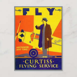 Vintage Ad Graphic Postcard