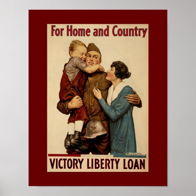 Vintage Ad Home And Country Alfred Orr Art  Poster (Front)