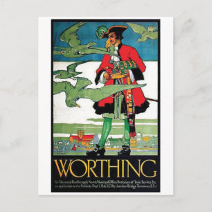 Vintage Ad Poster Postcard