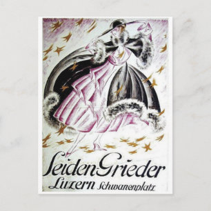 Vintage Ad Poster Postcard