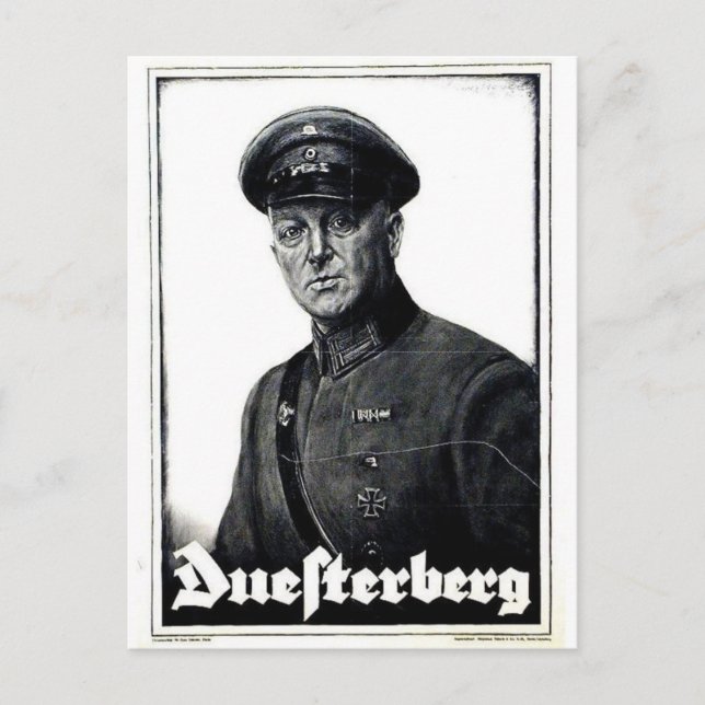 Vintage Ad Poster Postcard (Front)