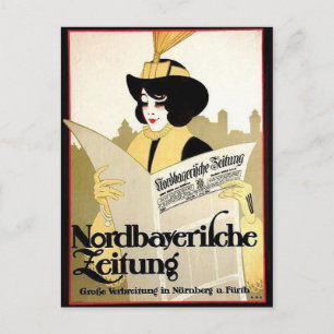 Vintage Ad Poster Postcard