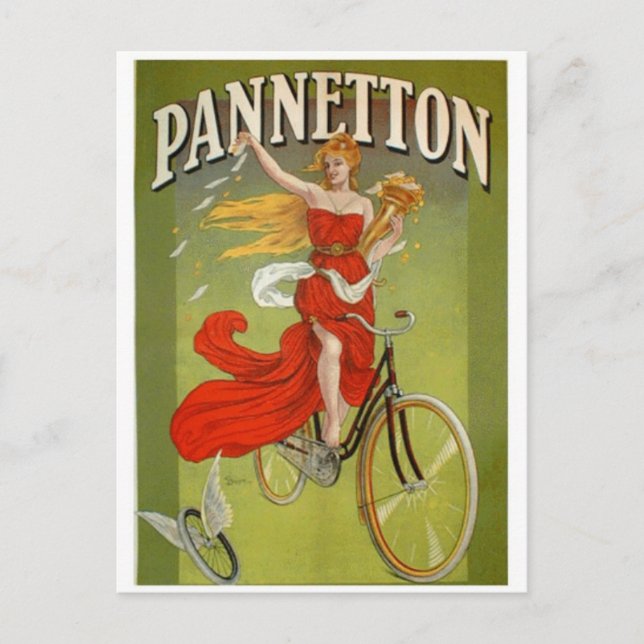 Vintage Ad Poster Postcard (Front)