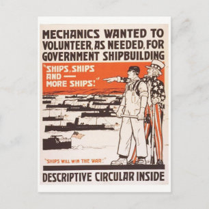 Vintage Ad Poster Postcard