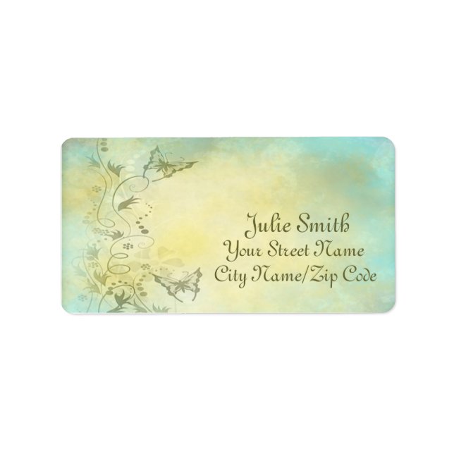 Vintage Address Label (Front)