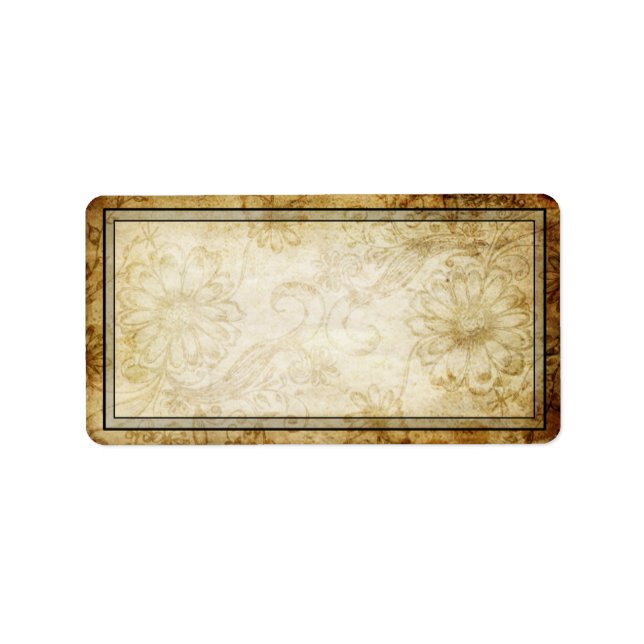 Vintage Address Label (Front)