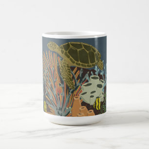 Vintage Adquarium Coffee Mug