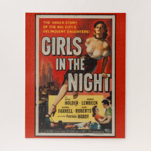 Vintage Adult Theater Poster Puzzle Retro Art Deco