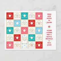 Vintage Advent Calendar Personalize