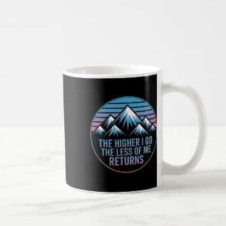 Vintage Adventure Mountain Life Climbing Peaks Exp Coffee Mug