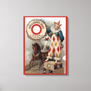 Vintage Advertisement For Arm & Hammer Soda Canvas Print