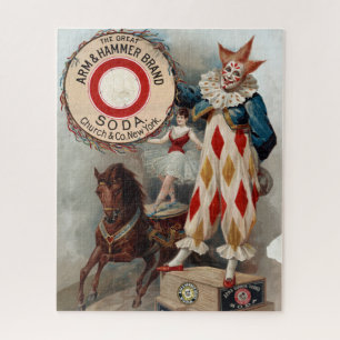 Vintage Advertisement For Arm & Hammer Soda Jigsaw Puzzle