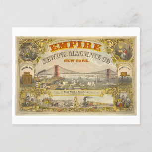 Vintage Advertisement for Empire Sewing Machines Postcard