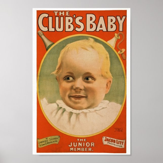 Vintage Advertisement Poster (Front)