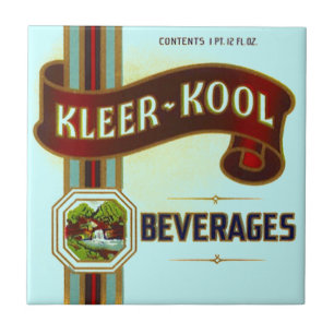 Vintage Advertising Kleer Kool Beverages Bev Tile