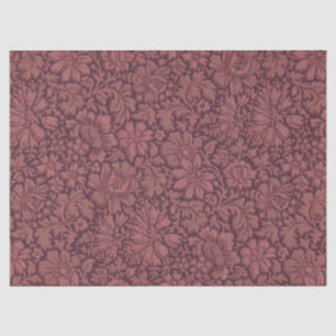Vintage Aesthetic All Over Floral Print Tissue Paper