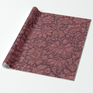 Vintage Aesthetic All Over Floral Print Wrapping Paper