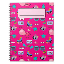 Vintage Aesthetic Pop Culture Design Notebook