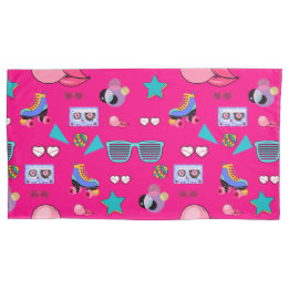 Vintage Aesthetic Pop Culture Design Pillowcase