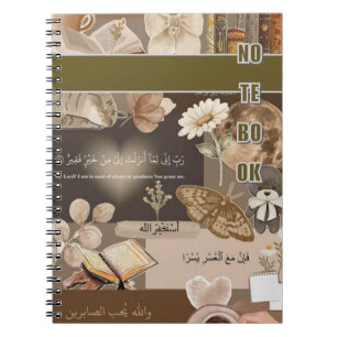 Vintage Aesthetic Spiral Notebook