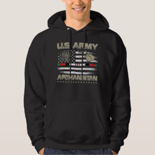 Vintage Afghanistan Veteran U.S Army Military Hoodie