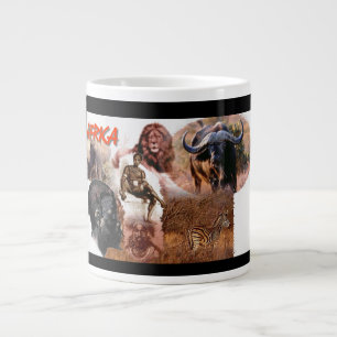 "Vintage Africa" Large Coffee Mug
