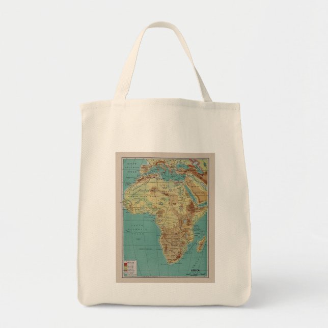Vintage Africa Tote (Front)