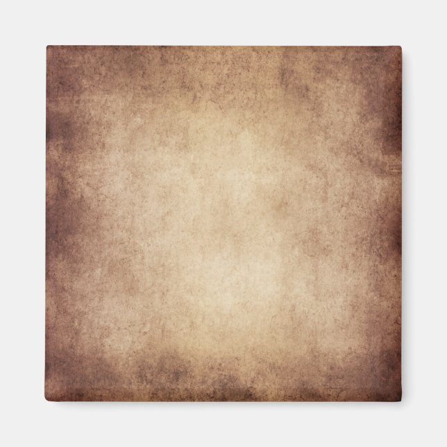 Vintage Aged Parchment Paper Template Blank Magnet (Front)