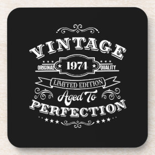 Vintage Aged to Perfection Coaster