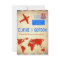 Vintage Air Mail Wedding Invitation: Distressed