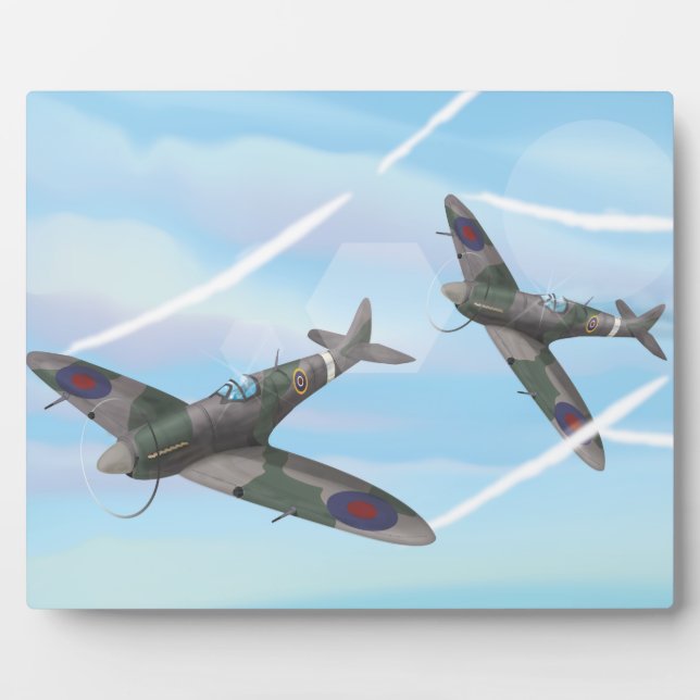 Vintage Aircraft Plaque (Front)