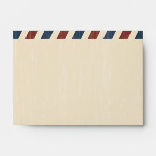 Vintage Airmail A6 Envelope