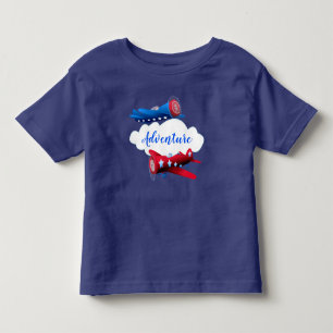 Vintage Airplane Airforce Aviator Toddler T-shirt