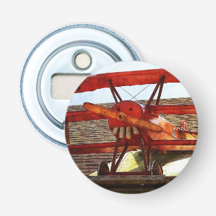 Vintage Airplane by Shirley Taylor Bottle Opener