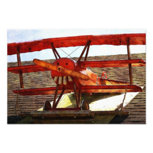 Vintage Airplane by Shirley Taylor Photo Print