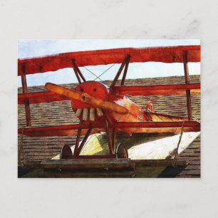 Vintage Airplane by Shirley Taylor Postcard