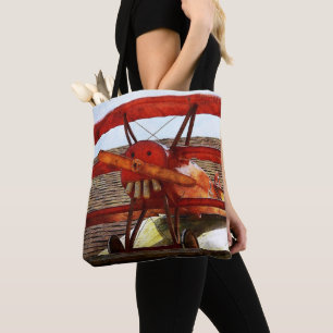 Vintage Airplane by Shirley Taylor Tote Bag