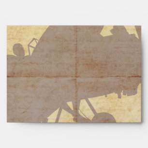 Vintage Airplane Envelope