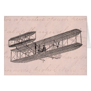 Vintage Airplane Retro Old Biplane Plane Pink