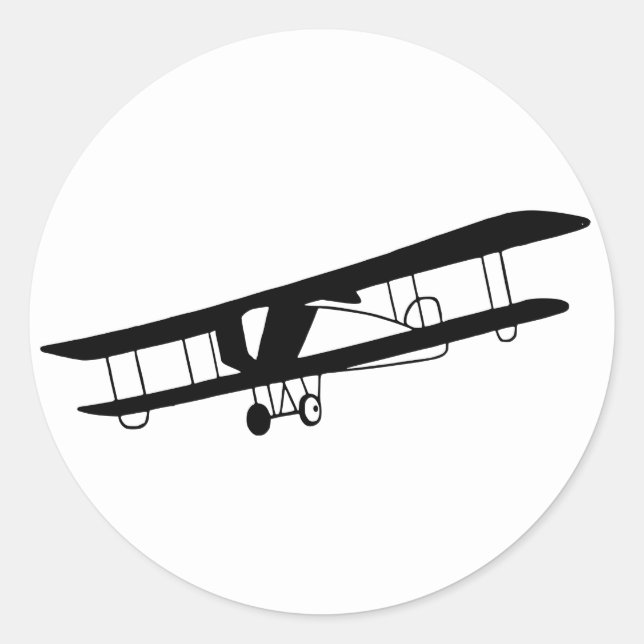 Vintage Airplane Stickers (Front)